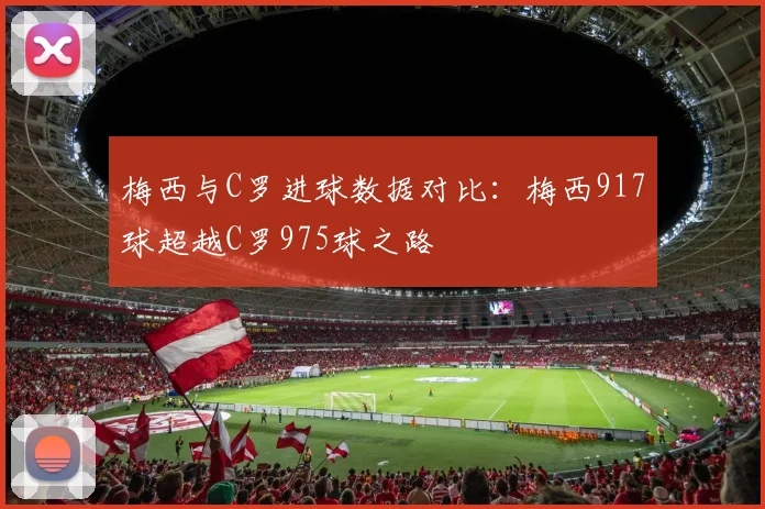 梅西与C罗进球数据对比：梅西917球超越C罗975球之路